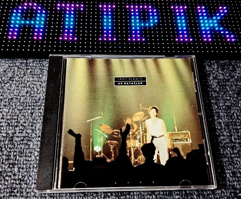 🎤 Jane Birkin - Au Bataclan - Live CD Culte Gainsbourg Collector 📀